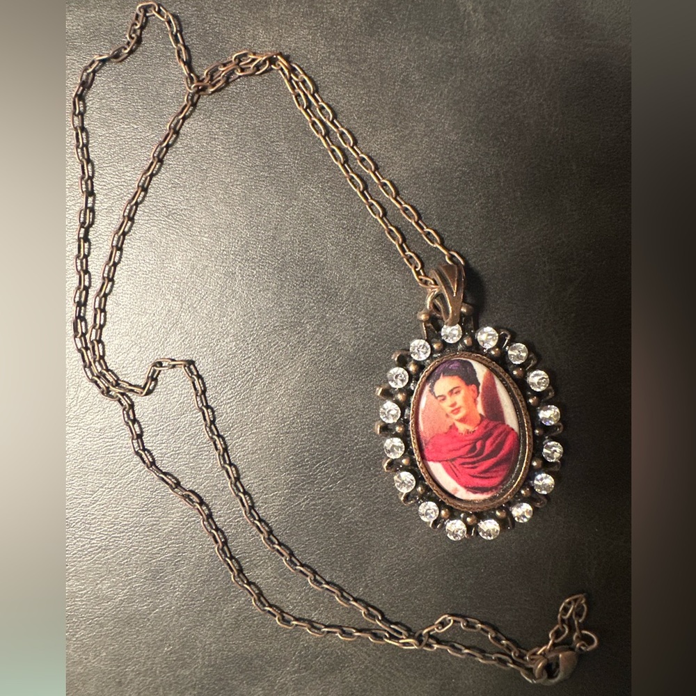 Frida Kahlo Pendant Necklace